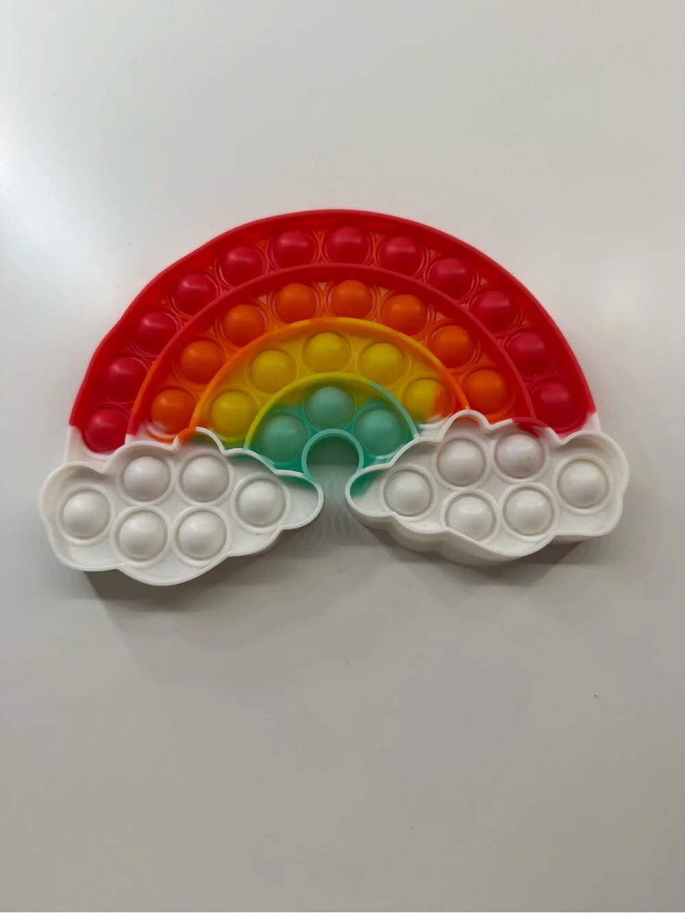 rainbow pop it fidget